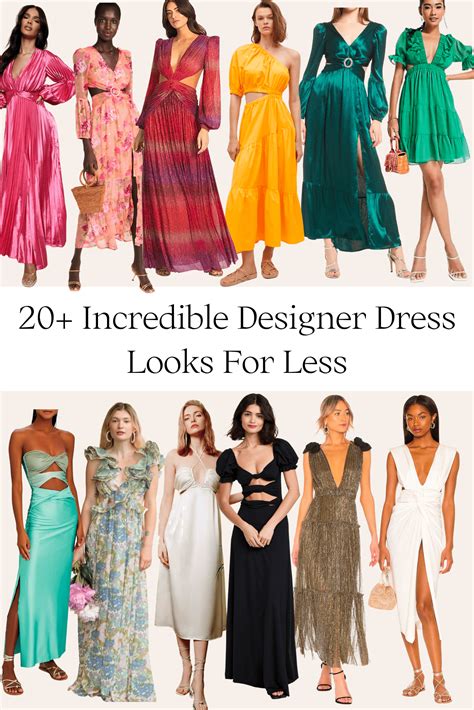 designer dress dupes